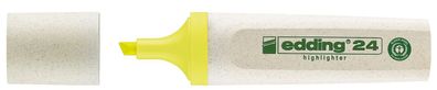 Edding 4-24005 24 EcoLine Textmarker - nachfüllbar, gelb