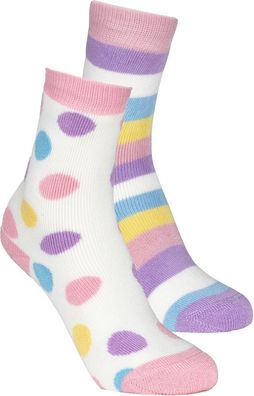 Trespass Kinder Socken Frolic - Socks (2 Pair Pack)