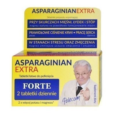 Asparaginsäure Magnesium Kalium Uniphar Extra 75 Tabletten