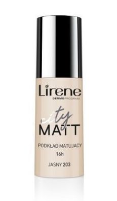 Lirene City Matt Fluid Light 203 - Feuchtigkeitsspendendes Fluid