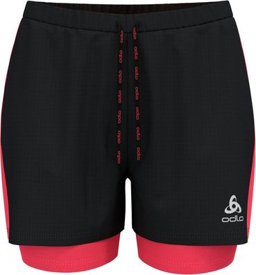 Odlo Damen 2-In-1 Shorts Essential 3 Inch 323071