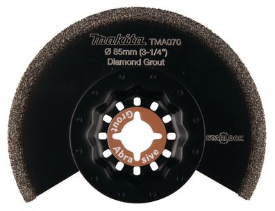 Makita Eintauch und Segmentsägeblatt DIA, 85 mm TMA070 Starlock