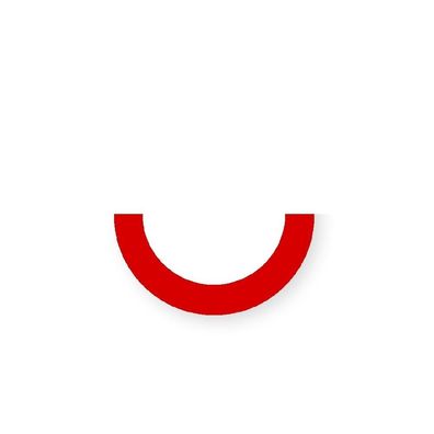 Holzspielzeug Legematerial Halbring Rot 24 Stück Ø 46mm NEU Holzspiel Legen