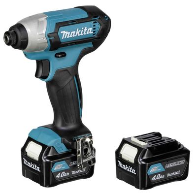 Makita TD110DSMJ - Schlagschrauber - 1/4-Zoll-Inbuseinsatz - 110 N·m - 2 Akkus