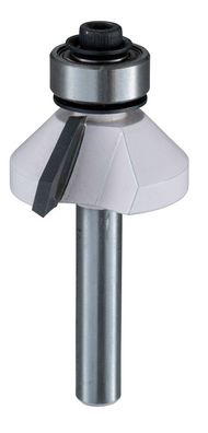 Makita Fasen-/ Profilfräser mit Anlauflager, Ø 31,8 mm 8 mm Schaft 45° Winkel