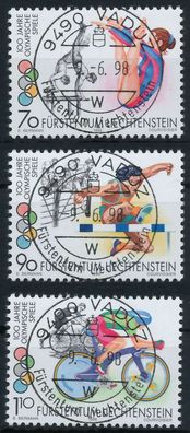 Liechtenstein 1996 Nr 1129-1131 zentrisch gestempelt X117C5A