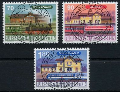 Liechtenstein 1997 Nr 1155-1157 zentrisch gestempelt X117C96