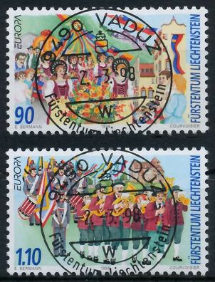 Liechtenstein 1998 Nr 1165-1166 zentrisch gestempelt X117CAE