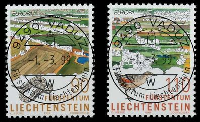 Liechtenstein 1999 Nr 1190-1191 zentrisch gestempelt X117D06