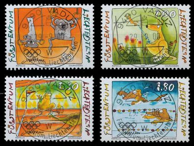 Liechtenstein 2000 Nr 1241-1244 zentrisch gestempelt X117D76