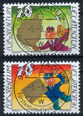 Liechtenstein 2001 Nr 1257-1258 zentrisch gestempelt X117D92