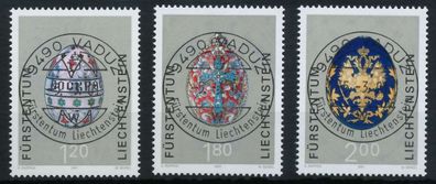 Liechtenstein 2001 Nr 1259-1261 zentrisch gestempelt X117D9A
