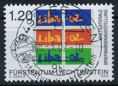 Liechtenstein 2002 Nr 1285 zentrisch gestempelt X120C9E