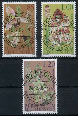 Liechtenstein 2004 Nr 1352-1354 zentrisch gestempelt X120D06