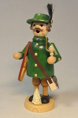 Räucherfigur Förster mit Gewehr Höhe= 19cm NEU Räuchermann Rauchmann Räucherkerze