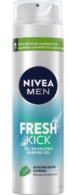 Nivea Men Fresh Kick, Rasiergel, 200 ml