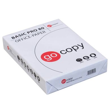 go copy Kopierpapier Basic Pro 80 DIN A4 70 g/qm 500 Blatt