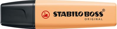 STABILO® 70/125 Textmarker - BOSS Original Pastel - Einzelstift - sanftes Orange