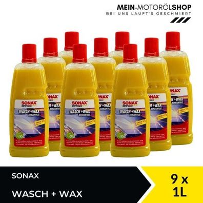 Sonax Wasch + Wax 9x1 Liter