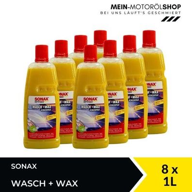 Sonax Wasch + Wax 8x1 Liter