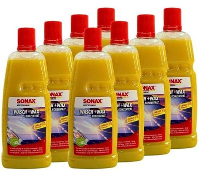 Sonax Wasch + Wax 8x1 Liter