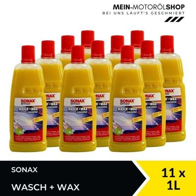 Sonax Wasch + Wax 11x1 Liter