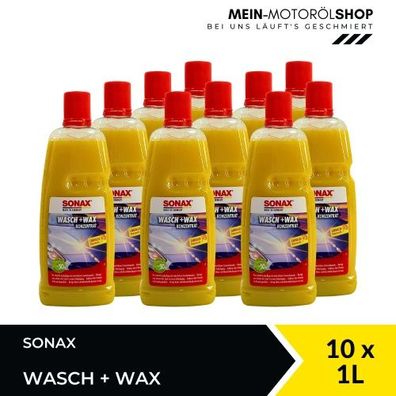 Sonax Wasch + Wax 10x1 Liter