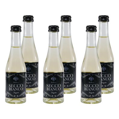 Stettner Vino Frizzante Bianco Secco -trocken- (12 x 0,2L)