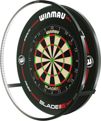 Winmau Plasma + Blade 6 Triple Core Carbon + Catchring | Dartscheibe Dartboard