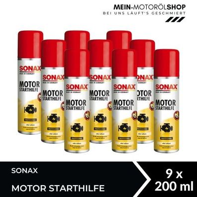 Sonax Motor Starthilfe Motorpflege 9x200 ML