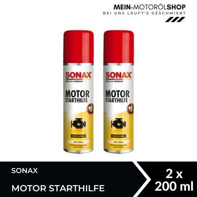 Sonax Motor Starthilfe Motorpflege 2x200 ML