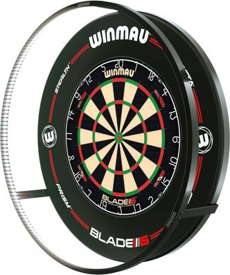 Winmau Plasma + Blade 6 Dual Core + Catchring | Dartscheibe Dartboard Surround