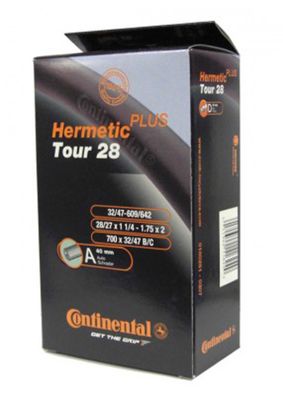 Continental Schlauch "Tour 28 Hermetic Plus", vers Schraderventil