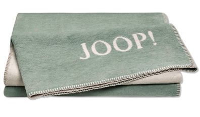 Joop! Wohndecke Kuscheldecke 150x200 cm Doubleface uni jade silber 758781