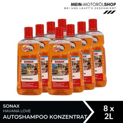 Sonax AutoShampoo Konzentrat Havana Love 8x2 Liter