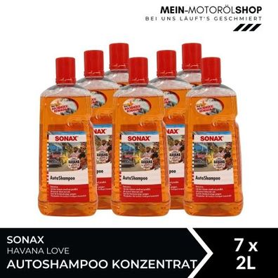 Sonax AutoShampoo Konzentrat Havana Love 7x2 Liter