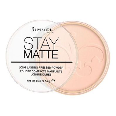 Rimmel Stay Matte Kompaktpuder 002 Pink Blossom, 14g