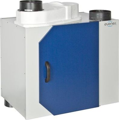 KWL EVENES HRV 35 OU BY, 3-stufig, ol. ma x 350m3/h, n- schluss oben/unten