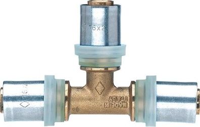 Pressfitting EVENES für MSVR T-Stück, TH -Kontur 32x3mm