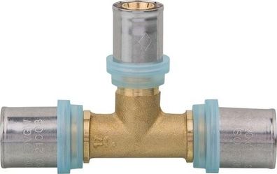 Pressfitting EVENES für MSVR T-Stück Mit telabgang reduziert 32x3-20x2-32x3mm, TH