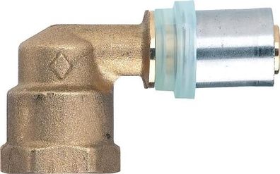 Pressfitting EVENES für MSVR übergangswi nkel mit IG, 40x3,5mm-11/4, TH-Kontur
