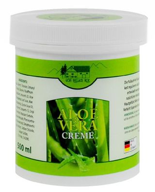 Aloe Vera Creme vom Pullach Hof ca. 500ml