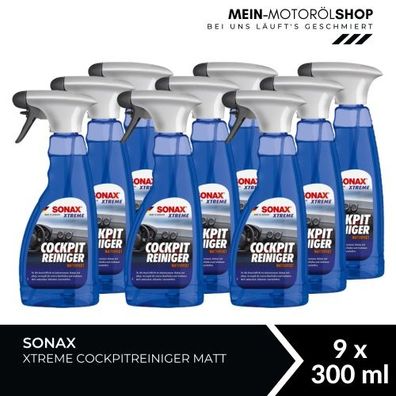 Sonax Xtreme Cockpitreiniger Matteffect 9x500 ML