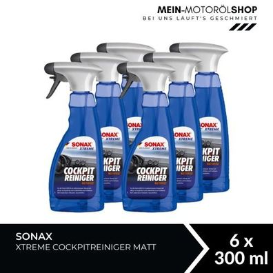 Sonax Xtreme Cockpitreiniger Matteffect 6x500 ML