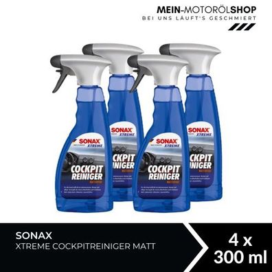 Sonax Xtreme Cockpitreiniger Matteffect 4x500 ML