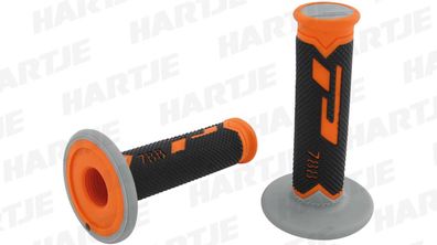 Progrip Griffgummi "788" Typ: MX, 3 Komponenten Gr orange / schwa