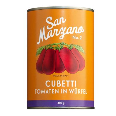 Gewürfelte Tomaten San Marzano No. 2 "Cubetti"