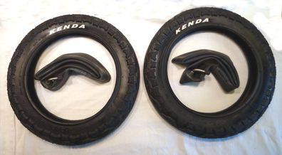 Kenda 2x Reifen + Schlauch 62-203 Set 12 Zoll Kinderwagen 12 1/12 x 2 1/4