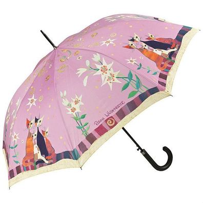 Regenschirme Lilien R Wachtmeister Katzen Blume Automatikschirme Stockschirme Schirme