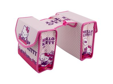 BIKE Fashion Kinder-Doppeltasche "Hello Kitty" Vol rosa, mit bunt